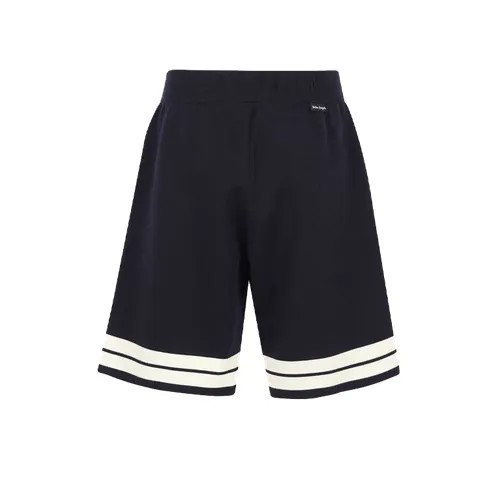 Шорты  Palm Angels Track Knitted Shorts, размер XL, синий