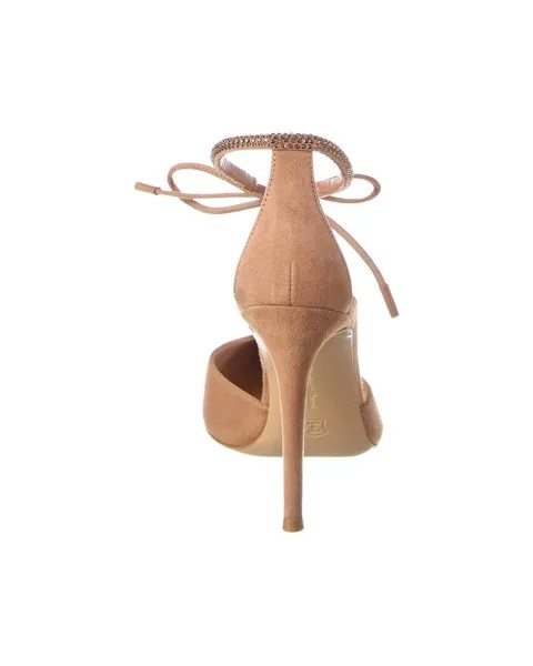 Замшевые туфли Gianvito Rossi Montecarlo D'Orsay 105, мультиколор