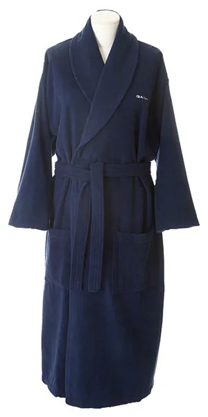 Халат Gant Home Classic 856002003 темно-синий S
