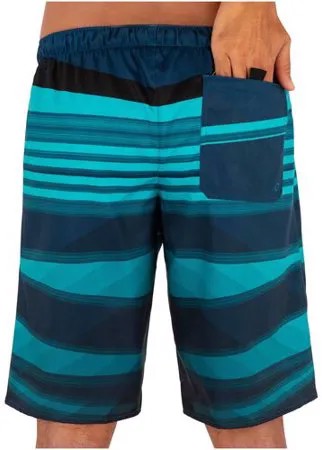 Пляжные шорты длинные 100 Camada Blue, размер: L, цвет: Синий OLAIAN Х Декатлон