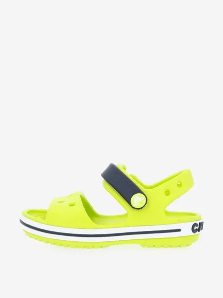 Сандалии для мальчиков Crocs Crocband Sandal Kids, Зеленый