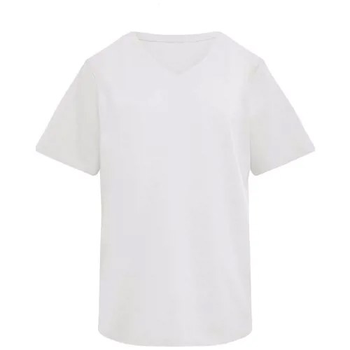 Базовая футболка с V-образным вырезом Incity, цвет кипенно-белый, размер XS
