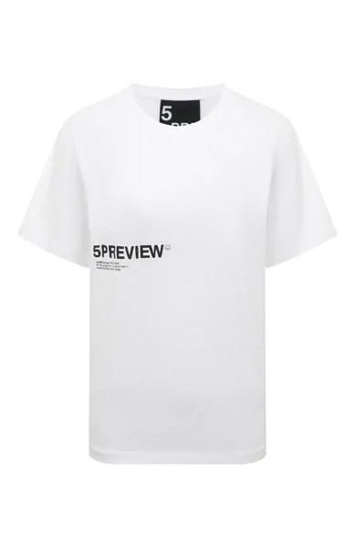Хлопковая футболка 5PREVIEW