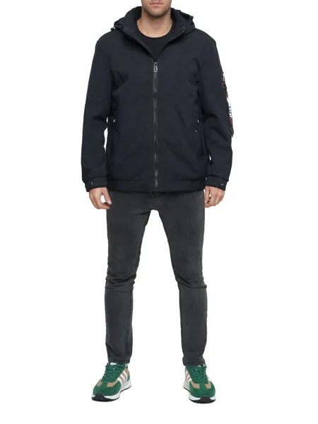 Спортивная куртка мужская NoBrand AD88657 синяя 62 RU