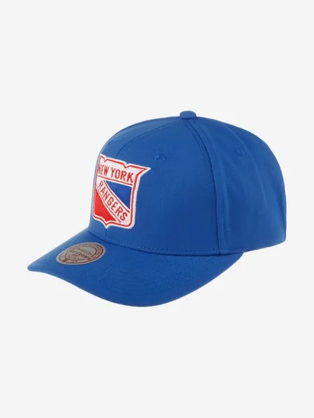 Бейсболка MITCHELL NESS HP8009-NYABLUE New York Rangers NHL (синий), Синий