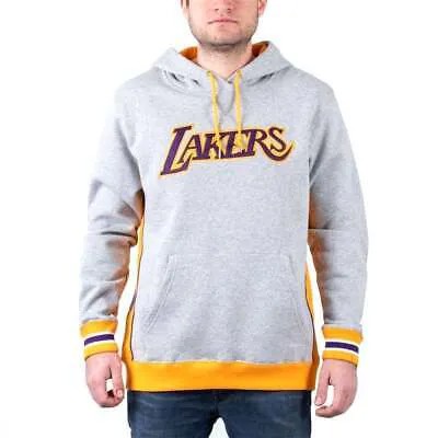Mitchell - Ness Premium Fleece Lal Pullover Hoodie Mens Grey Casual Outerwear FP
