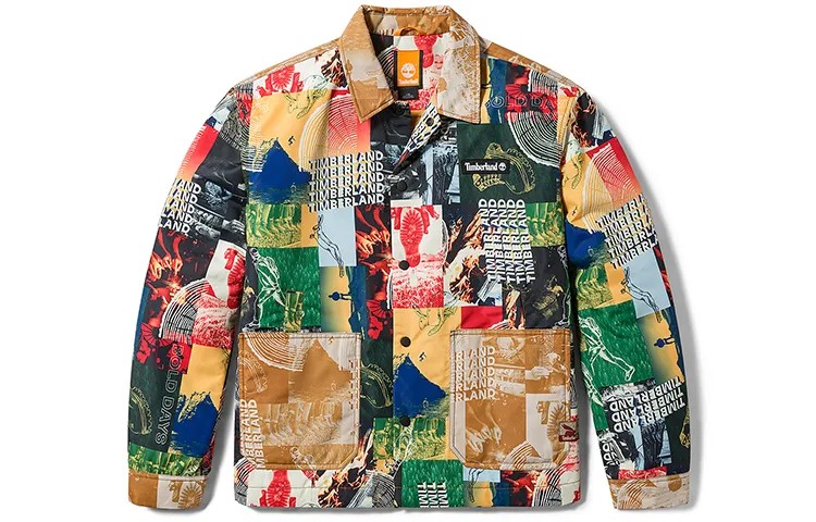 Стеганая куртка унисекс многоцветная Timberland, цвет Multicolor
