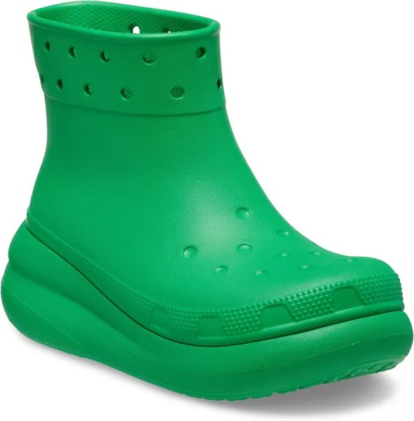 Резиновые сапоги Crush Rain Boot Crocs, цвет Grass Green