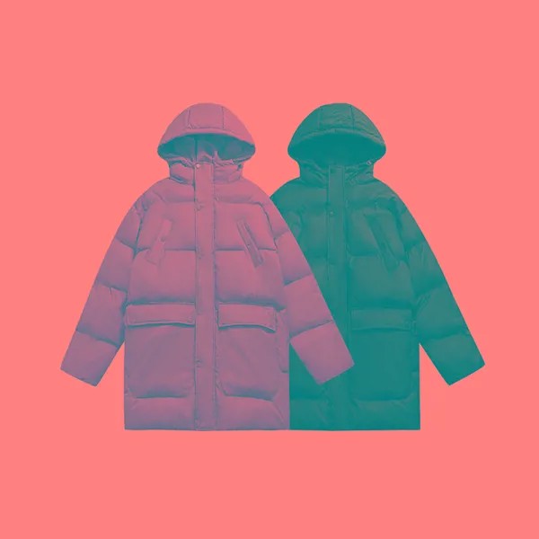 Японская длинная мужская куртка-пуховик с капюшоном, большие размеры, винтажная уличная одежда, модные тренды для подростков, зимняя стеганая парка, теплое пальто