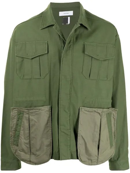 Facetasm single-breasted fitted jacket
