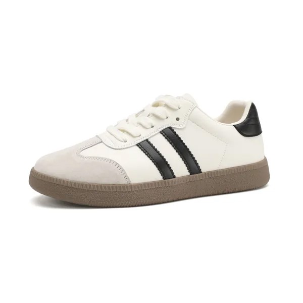 Кроссовки D:FUSE SCANDINAVIA Skateboarding Shoes Women's Low-top, бежевый/черный