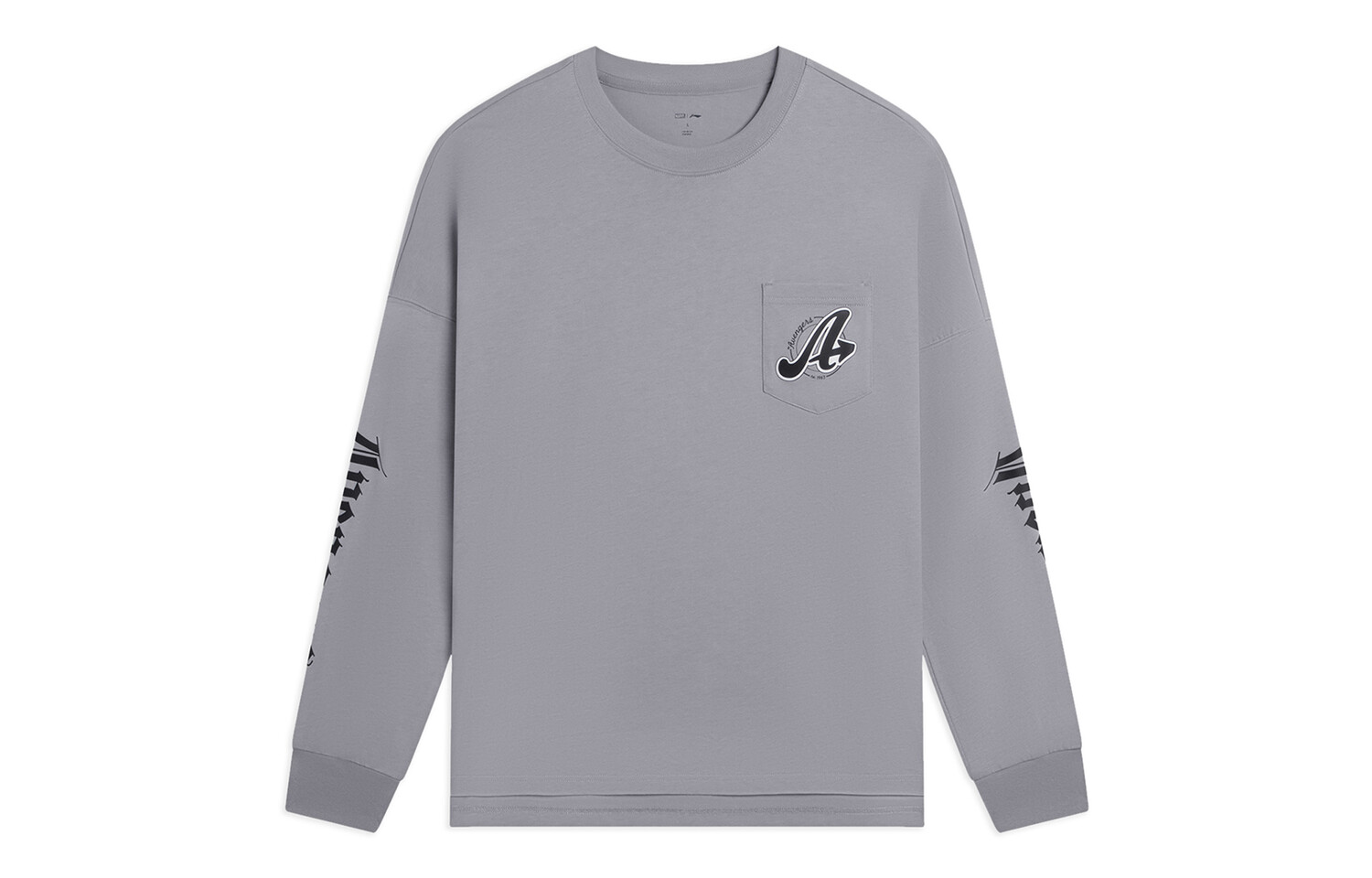 Свитшот Marvel X Disney унисекс Чайка серый Lining, цвет Gull Gray