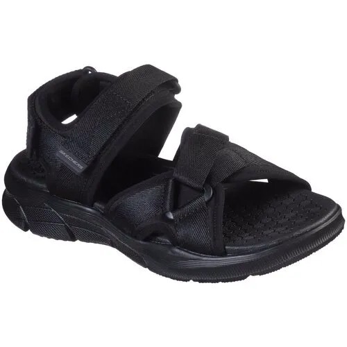 Сандалии SKECHERS EQUALIZER 4.0 SANDAL Men's sandals мужские, цвет оливковый/черный, размер 11