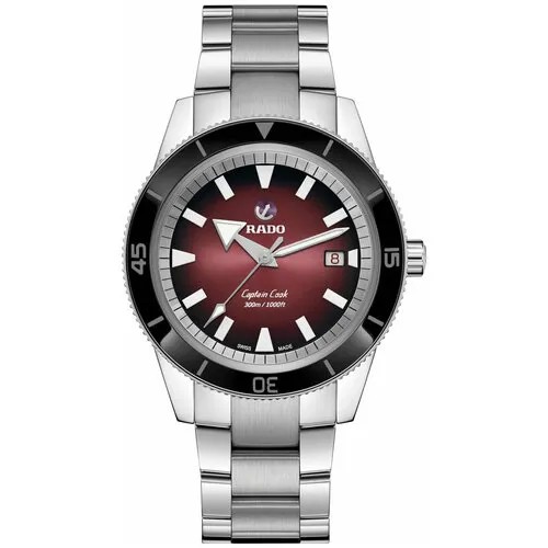 Наручные часы RADO Часы Rado Captain Cook Automatic R32105353, красный