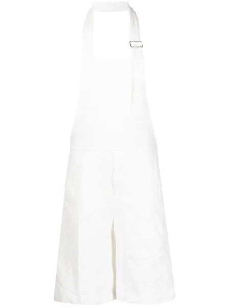 Фактурный комбинезон Comme des Garçons Homme Plus, белый