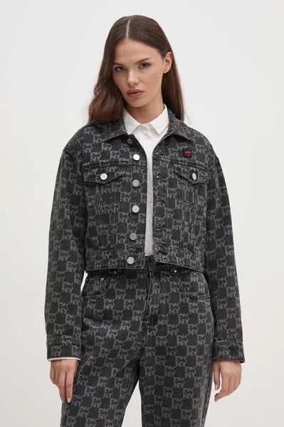 Джинсовая куртка HEART OF NY Dkny, серый