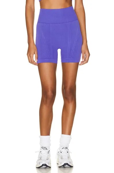 Шорты Alala Barre Seamless, цвет Periwinkle Blue