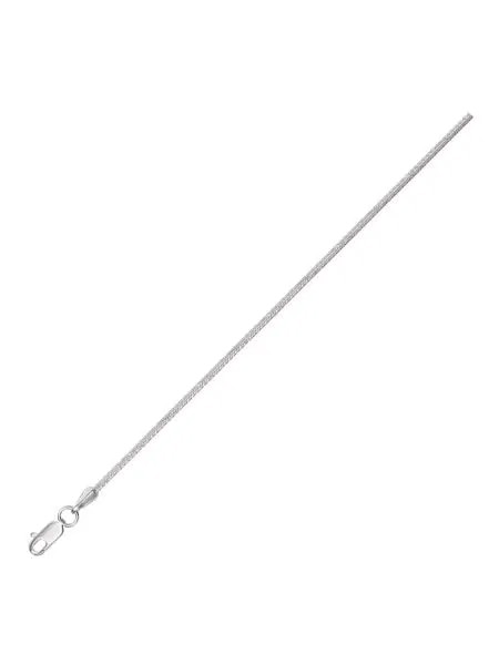 Цепочка женская TOP CRYSTAL 40665213 из серебра, 45 см
