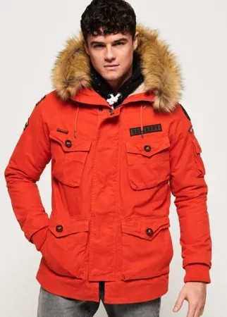 Парка мужская Superdry M50003NR-KOA оранжевая L