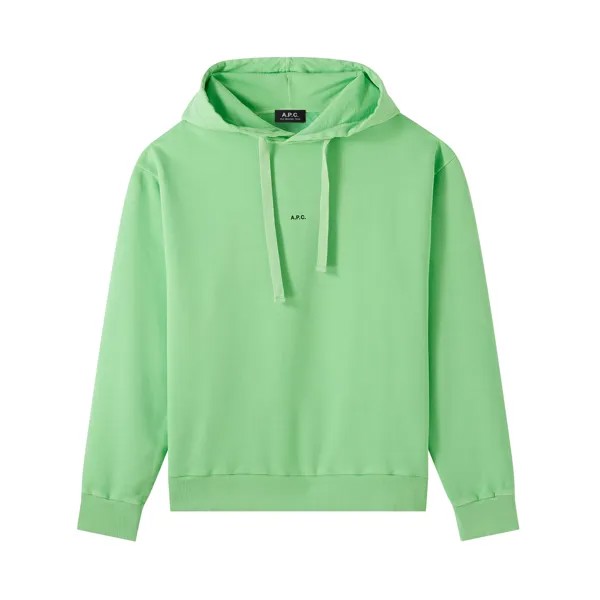 Толстовка Larry Fluo APC, цвет Fluorescent Green