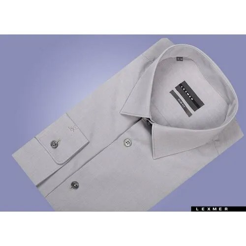 Рубашка LEXMER, размер 40, серый