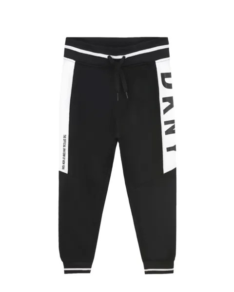 Спортивные брюки с боковыми вставками DKNY детские