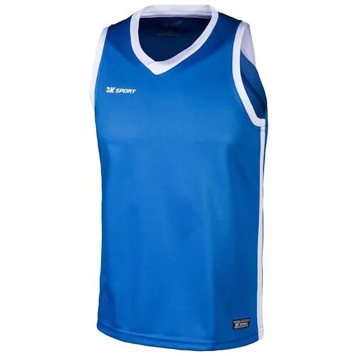 Майка спортивная 2K SPORT Original, размер 3XL, синий/белый