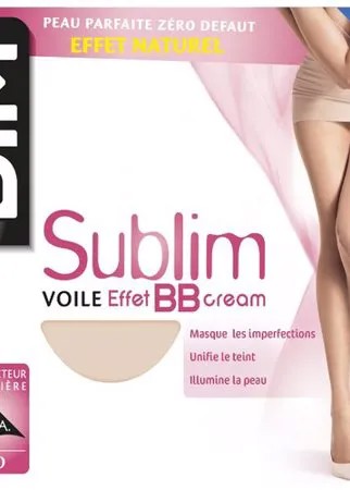 Колготки DIM Sublim Voile Effet BB cream 16 den, размер 3, beige eclat (бежевый)