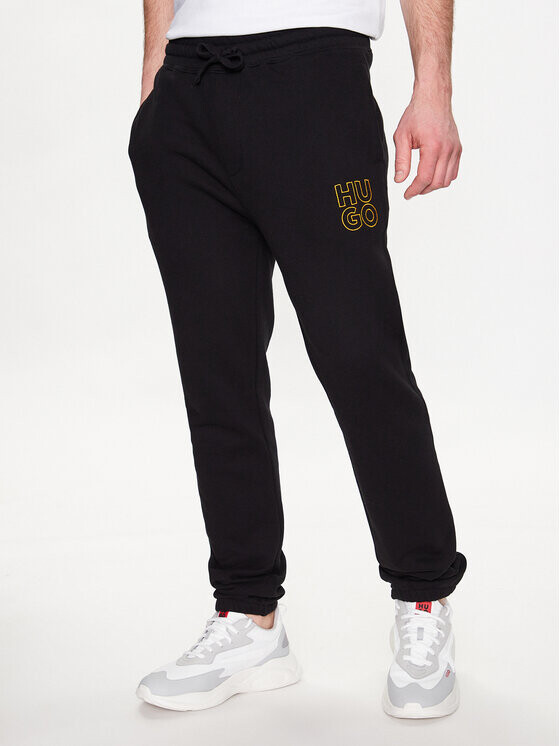 Спортивные брюки regular fit Hugo, черный