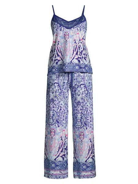 Пижама Nora Paisley Cami In Bloom, нави