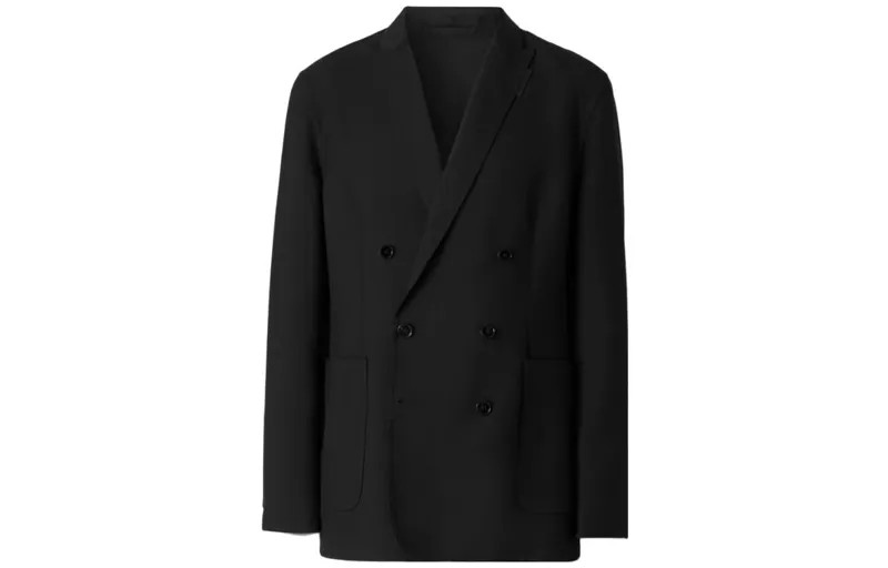 Деловой костюм мужской черный Burberry, черный