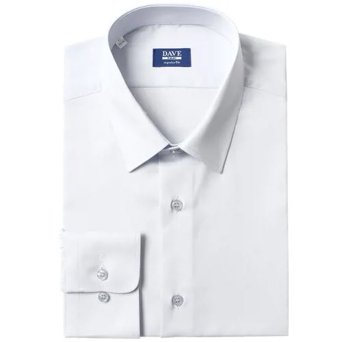 Мужская рубашка Dave Raball 000121-RF, размер 45 182-188, цвет белый