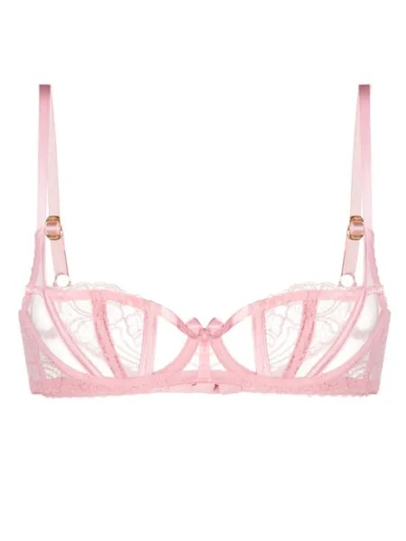 Agent Provocateur кружевной бюстгальтер Rozlyn, розовый