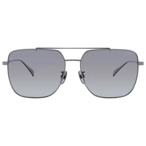 Солнцезащитные очки Chopard C97S 568P, серый, серебряный