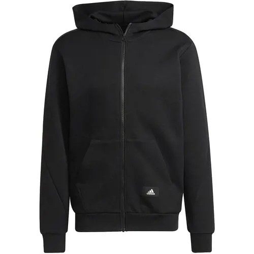 Толстовка спортивная adidas, размер S, , черный
