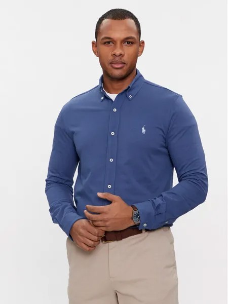 Рубашка стандартного кроя Polo Ralph Lauren, синий