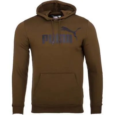 Puma Essentials Logo Pullover Hoodie Mens Size S Повседневная спортивная верхняя одежда 846