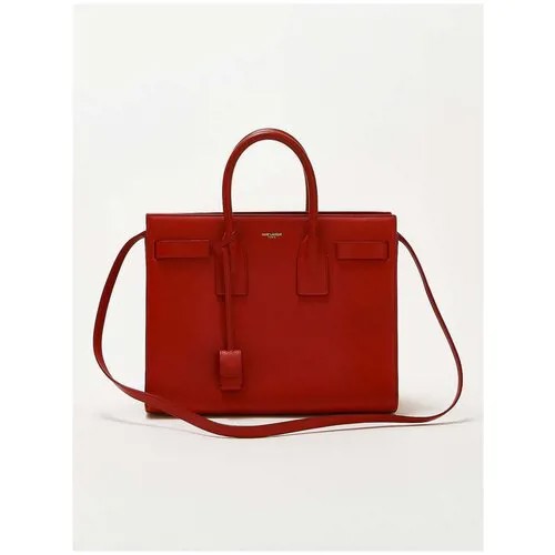 Ресейл сумка женская Saint Laurent, Sac de Jour , Красный, Отличное