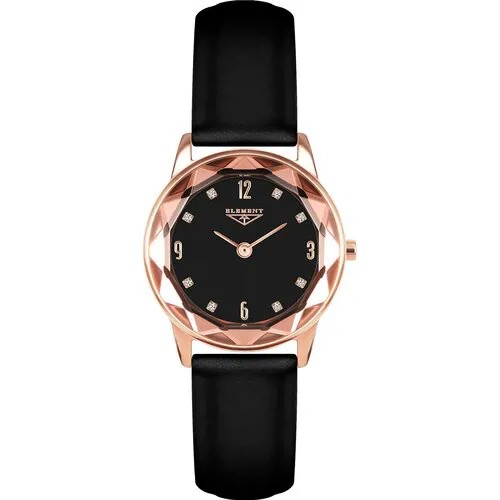 Наручные часы 33 element Basic 331425, розовый, черный