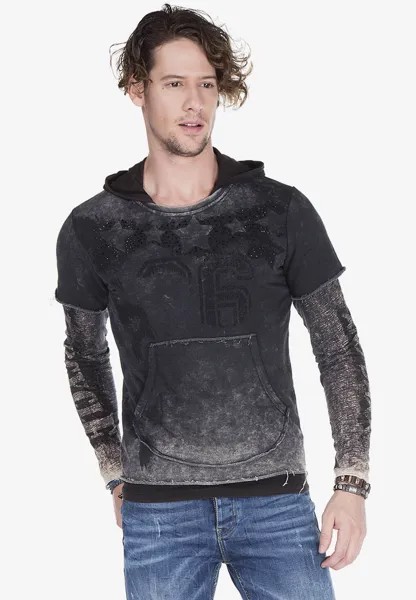 Толстовка Cipo & Baxx Hoodie, цвет Anthracite