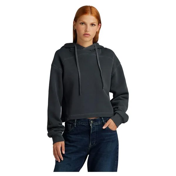 Худи G-Star Overdyed Loose, черный