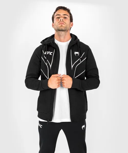 Толстовка мужская Venum UFC Venum Fight Night 2.0 Replica Men's Full Zip Hoodie черная L