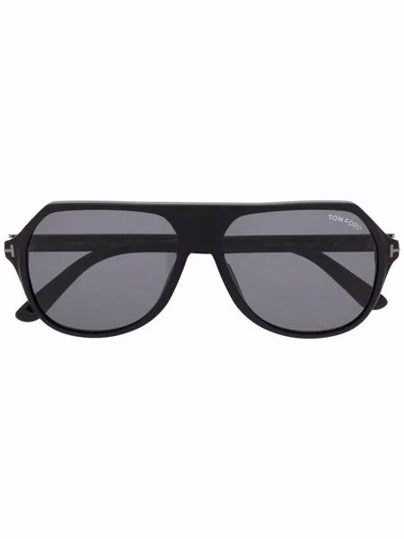 TOM FORD Eyewear солнцезащитные очки-авиаторы с затемненными линзами