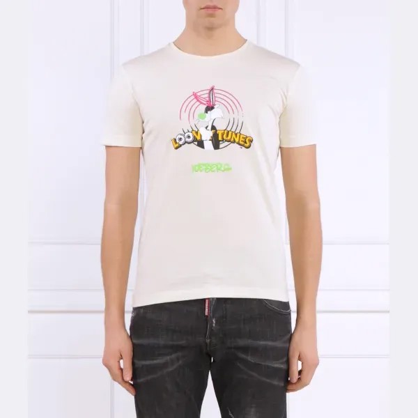 Футболка стандартного кроя Iceberg x Looney Tunes Iceberg, экрю