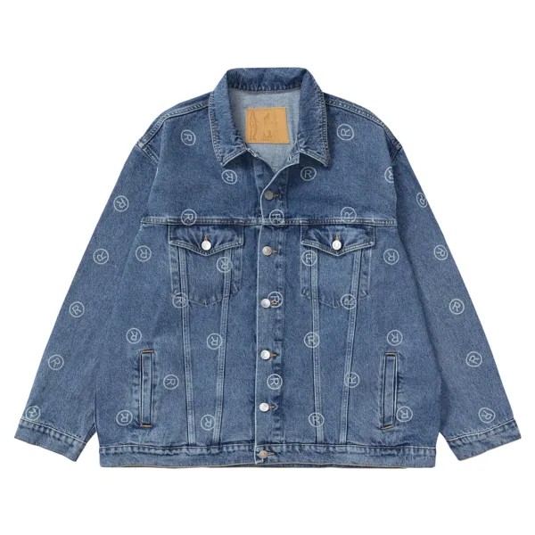 Куртка оверсайз Martine Rose Blue Wash