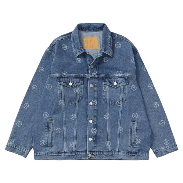 Куртка оверсайз Martine Rose Blue Wash