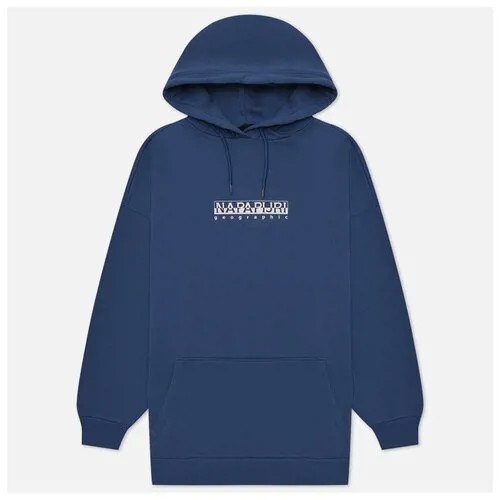 Женская толстовка Napapijri B-Box Hoodie 2 синий, Размер S