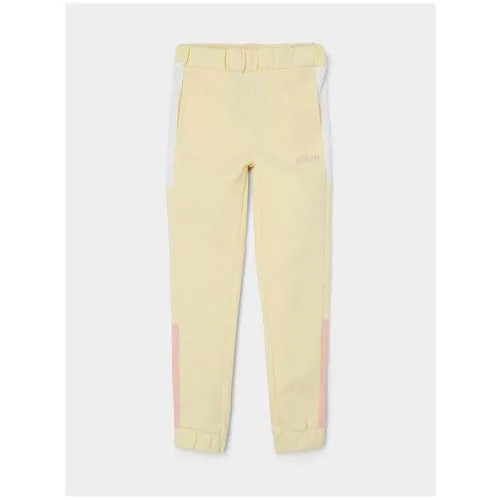 Name it, брюки для девочки, Цвет: светло-желтый, размер: 128