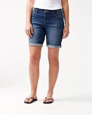 Женские шорты Tommy Bahama джинсовые, цвет темный индиго, 25 лет