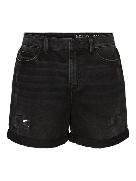 Шорты Noisy may Jeans Nmsmiley, черный